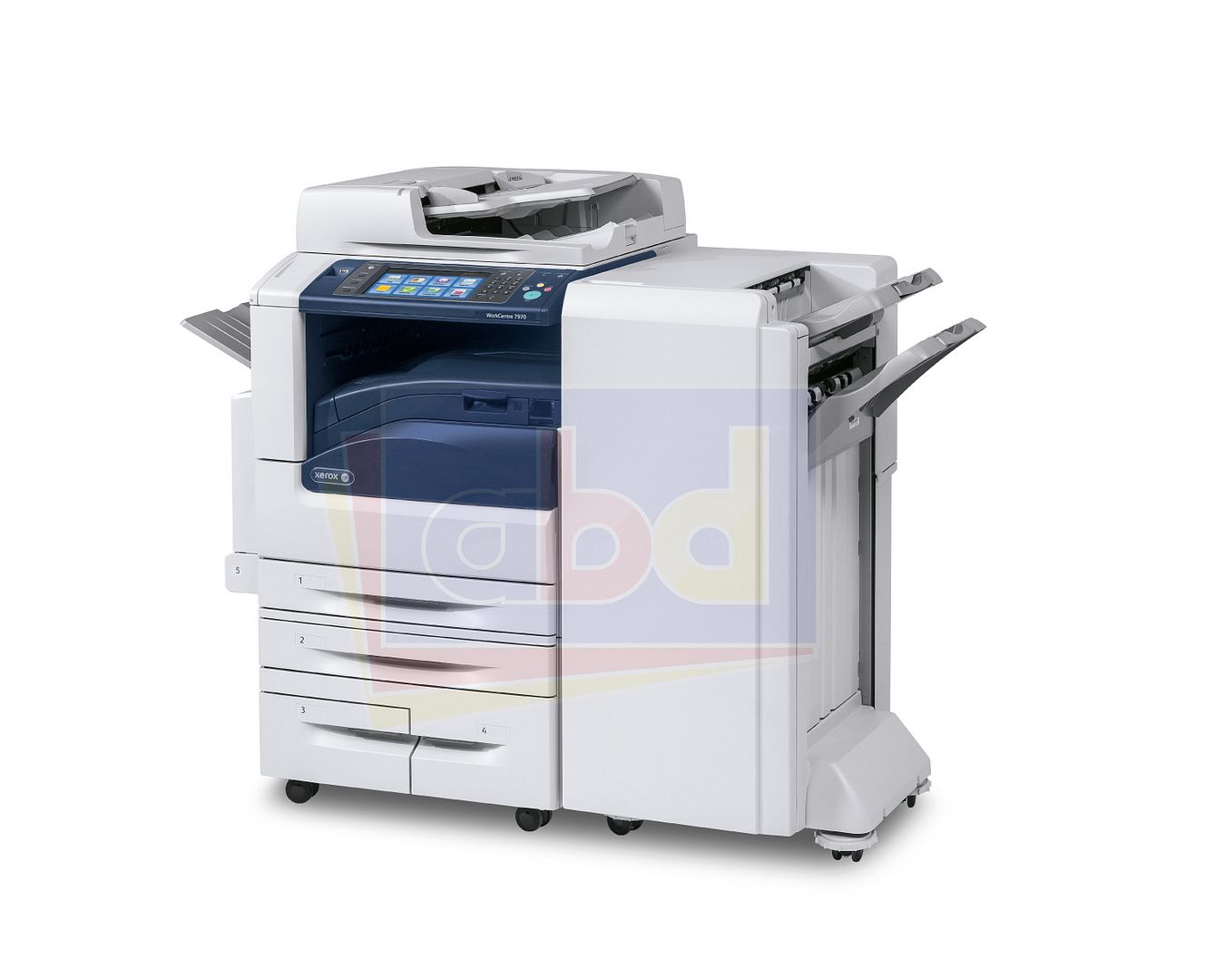 Xerox Workcentre 7970 Color Multifunction Printer Finisher Fax 70 ppm